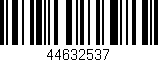 Código de barras (EAN, GTIN, SKU, ISBN): '44632537'