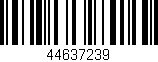 Código de barras (EAN, GTIN, SKU, ISBN): '44637239'