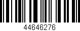 Código de barras (EAN, GTIN, SKU, ISBN): '44646276'