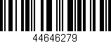 Código de barras (EAN, GTIN, SKU, ISBN): '44646279'