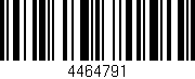 Código de barras (EAN, GTIN, SKU, ISBN): '4464791'