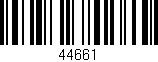 Código de barras (EAN, GTIN, SKU, ISBN): '44661'