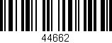 Código de barras (EAN, GTIN, SKU, ISBN): '44662'