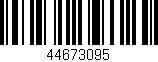 Código de barras (EAN, GTIN, SKU, ISBN): '44673095'