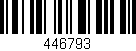 Código de barras (EAN, GTIN, SKU, ISBN): '446793'