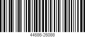 Código de barras (EAN, GTIN, SKU, ISBN): '44686-26088'