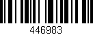 Código de barras (EAN, GTIN, SKU, ISBN): '446983'