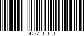 Código de barras (EAN, GTIN, SKU, ISBN): '4477_0_0_U'