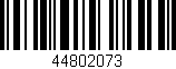 Código de barras (EAN, GTIN, SKU, ISBN): '44802073'
