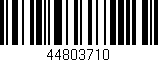 Código de barras (EAN, GTIN, SKU, ISBN): '44803710'