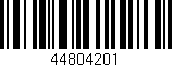 Código de barras (EAN, GTIN, SKU, ISBN): '44804201'
