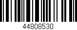Código de barras (EAN, GTIN, SKU, ISBN): '44808530'