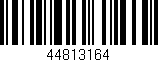 Código de barras (EAN, GTIN, SKU, ISBN): '44813164'