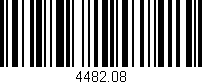 Código de barras (EAN, GTIN, SKU, ISBN): '4482.08'