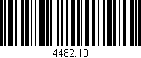 Código de barras (EAN, GTIN, SKU, ISBN): '4482.10'