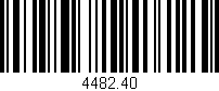 Código de barras (EAN, GTIN, SKU, ISBN): '4482.40'
