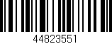 Código de barras (EAN, GTIN, SKU, ISBN): '44823551'