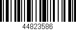 Código de barras (EAN, GTIN, SKU, ISBN): '44823586'