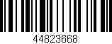 Código de barras (EAN, GTIN, SKU, ISBN): '44823668'