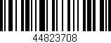 Código de barras (EAN, GTIN, SKU, ISBN): '44823708'