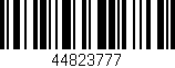 Código de barras (EAN, GTIN, SKU, ISBN): '44823777'
