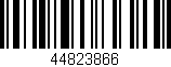 Código de barras (EAN, GTIN, SKU, ISBN): '44823866'