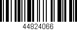 Código de barras (EAN, GTIN, SKU, ISBN): '44824066'