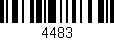 Código de barras (EAN, GTIN, SKU, ISBN): '4483'
