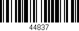 Código de barras (EAN, GTIN, SKU, ISBN): '44837'