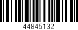 Código de barras (EAN, GTIN, SKU, ISBN): '44845132'