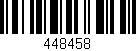 Código de barras (EAN, GTIN, SKU, ISBN): '448458'