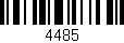Código de barras (EAN, GTIN, SKU, ISBN): '4485'