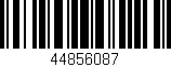 Código de barras (EAN, GTIN, SKU, ISBN): '44856087'