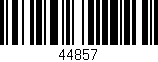Código de barras (EAN, GTIN, SKU, ISBN): '44857'