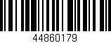 Código de barras (EAN, GTIN, SKU, ISBN): '44860179'