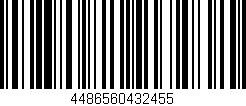 Código de barras (EAN, GTIN, SKU, ISBN): '4486560432455'