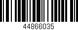 Código de barras (EAN, GTIN, SKU, ISBN): '44866035'