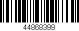 Código de barras (EAN, GTIN, SKU, ISBN): '44868399'