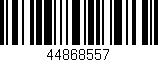 Código de barras (EAN, GTIN, SKU, ISBN): '44868557'