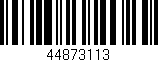 Código de barras (EAN, GTIN, SKU, ISBN): '44873113'