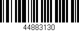 Código de barras (EAN, GTIN, SKU, ISBN): '44883130'