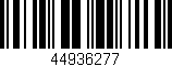 Código de barras (EAN, GTIN, SKU, ISBN): '44936277'