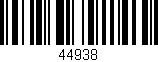 Código de barras (EAN, GTIN, SKU, ISBN): '44938'