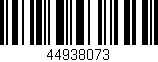 Código de barras (EAN, GTIN, SKU, ISBN): '44938073'