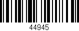 Código de barras (EAN, GTIN, SKU, ISBN): '44945'