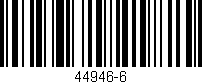Código de barras (EAN, GTIN, SKU, ISBN): '44946-6'