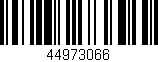 Código de barras (EAN, GTIN, SKU, ISBN): '44973066'