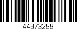Código de barras (EAN, GTIN, SKU, ISBN): '44973299'