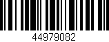 Código de barras (EAN, GTIN, SKU, ISBN): '44979082'