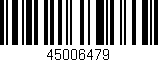 Código de barras (EAN, GTIN, SKU, ISBN): '45006479'